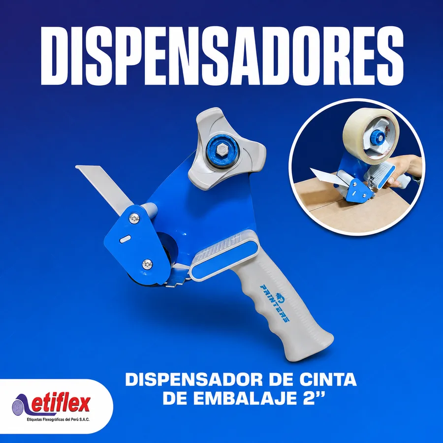 Dispensador de cinta de embalaje 2''