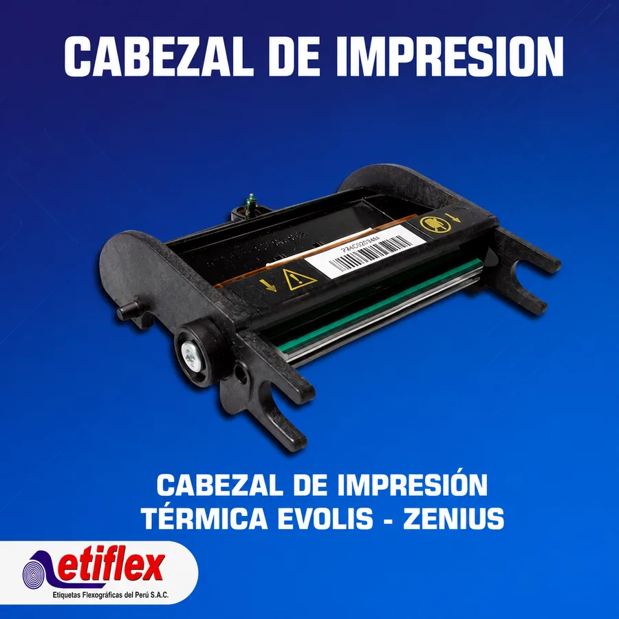 Cabezal de impresión térmica Evolis - Zenius