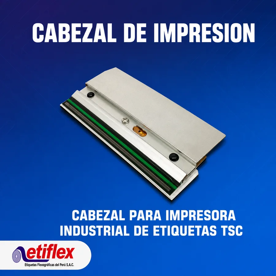 CABEZAL PARA IMPRESORA INDUSTRIAL DE ETIQUETAS TSC TTP-2410MT / TTP-2410M Pro