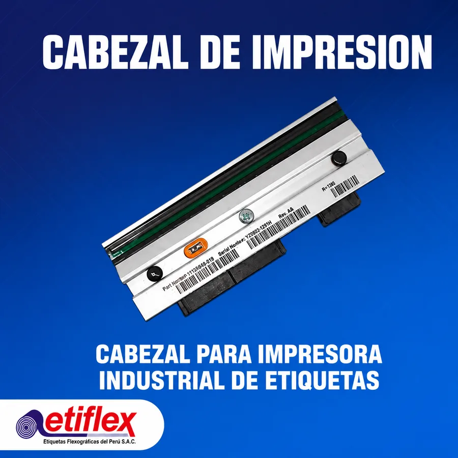 CABEZAL PARA IMPRESORA INDUSTRIAL DE ETIQUETAS ZEBRA ZT410 Y ZT411 203DPI