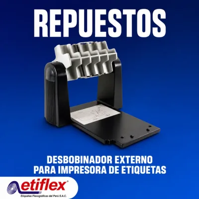DESBOBINADOR EXTERNO PARA IMPRESORA DE ETIQUETAS