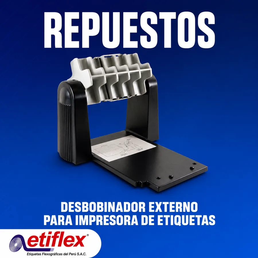 DESBOBINADOR EXTERNO PARA IMPRESORA DE ETIQUETAS
