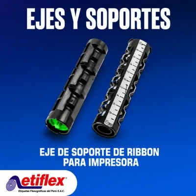 EJE DE SOPORTE DE RIBBON PARA IMPRESORA DE ETIQUETAS TSC - TE200