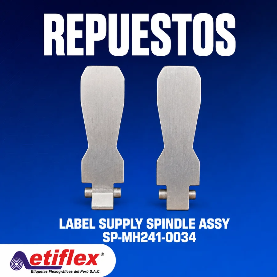 Label Supply Spindle Assy SP-MH241-0034 – Mango de Spindle