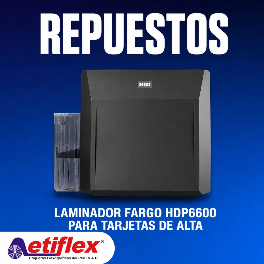 Laminador Fargo HDP6600 para Tarjetas de Alta Definición – Protección Profesional y Duradera