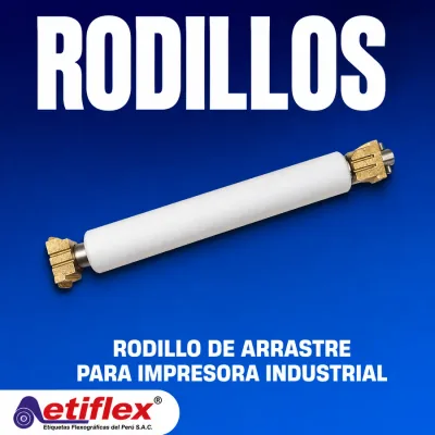 RODILLO DE ARRASTRE PARA IMPRESORA INDUSTRIAL DE ETIQUETAS ZEBRA ZT410 Y ZT411