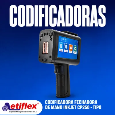 CODIFICADORA FECHADORA DE MANO INKJET CP250 - TIPO PISTOLA