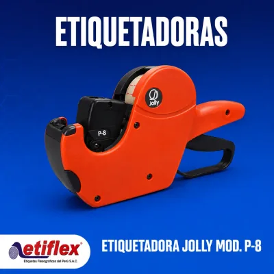ETIQUETADORA JOLLY MOD. P-8 – 1 CABEZAL / 1 LÍNEA