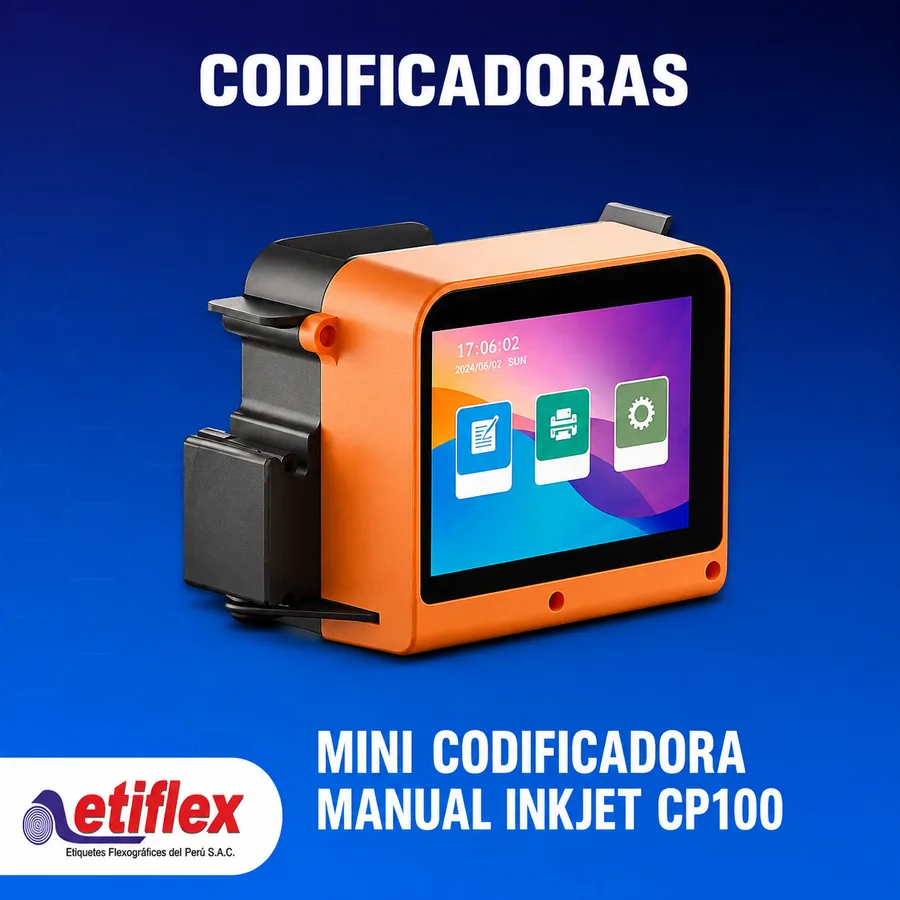 MINI CODIFICADORA MANUAL INKJET CP100
