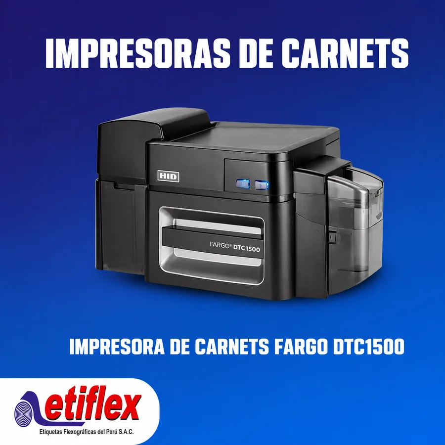 IMPRESORA DE CARNETS FARGO DTC1500