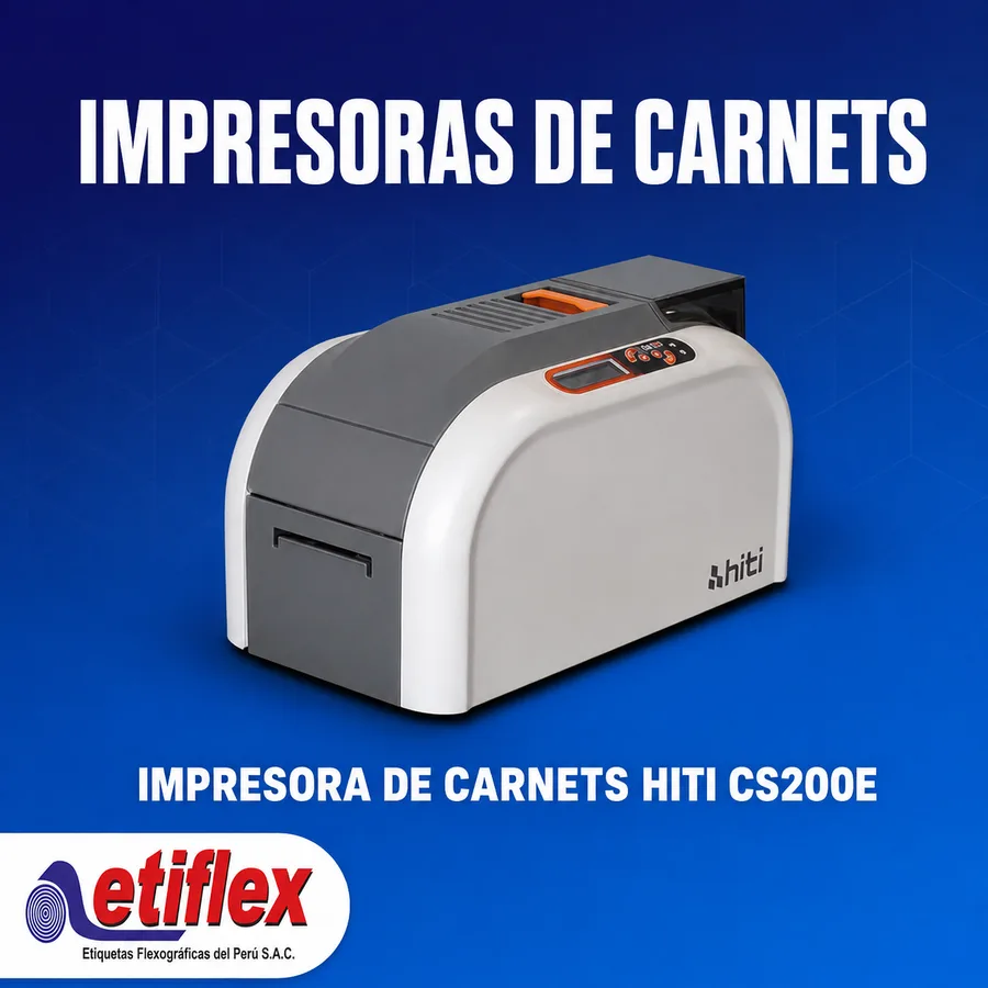 Impresora de Carnets HiTi CS200e – Alta Calidad y Velocidad