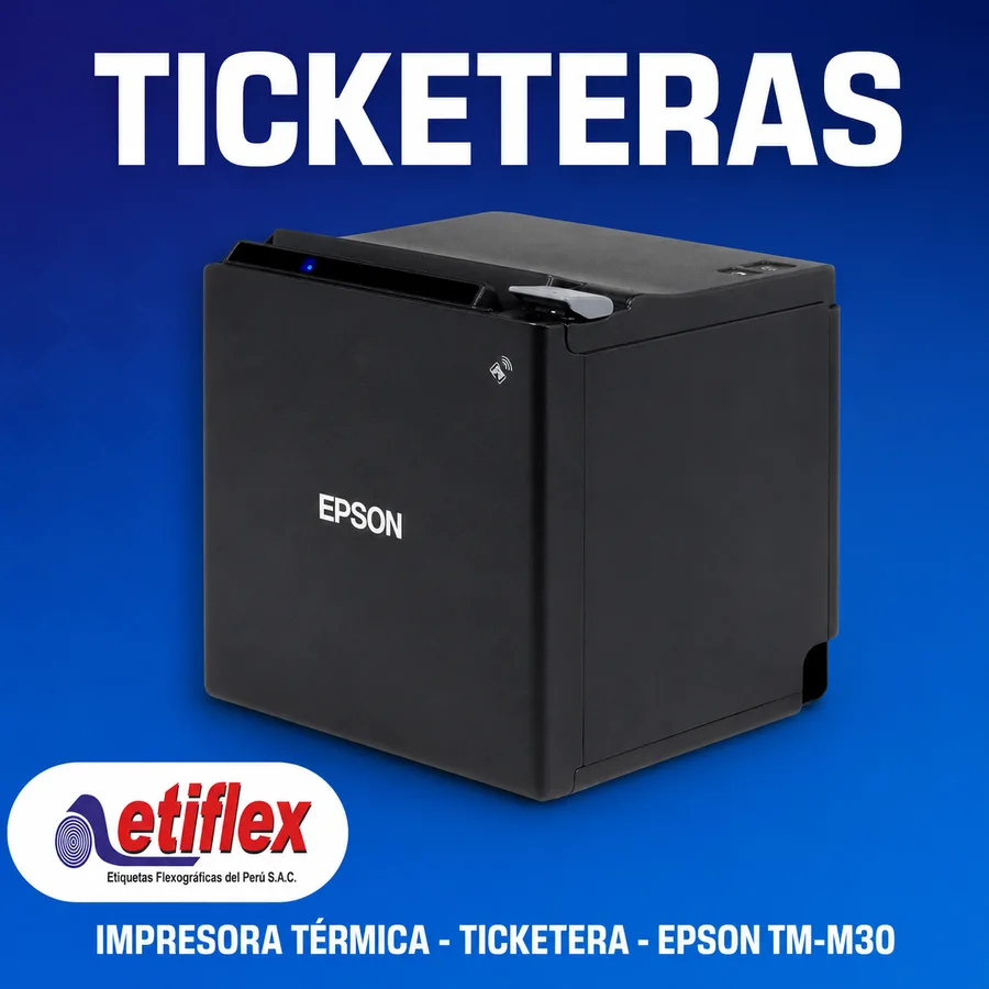 IMPRESORA TÉRMICA - TICKETERA - EPSON TM-M30