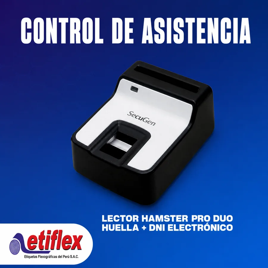 Lector Hamster Pro Duo Huella + DNI Electrónico