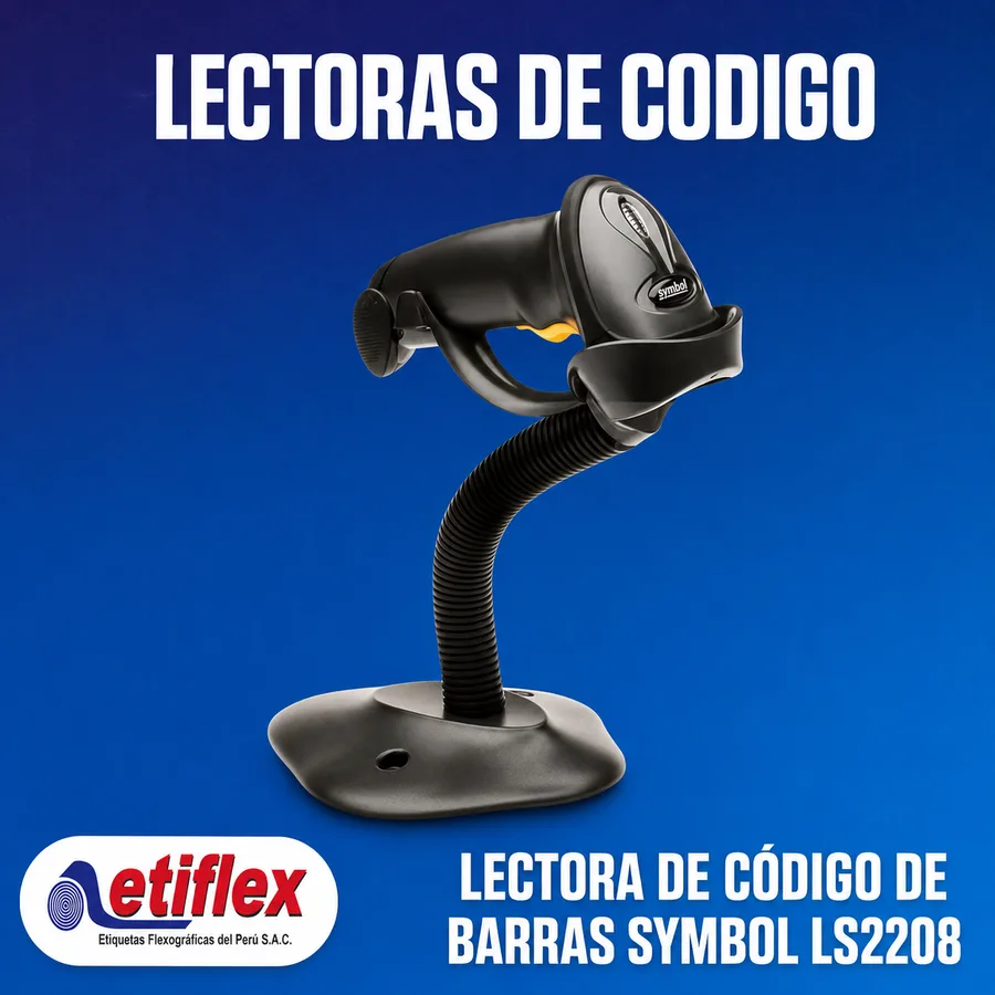 Lectora de código de barras Symbol LS2208