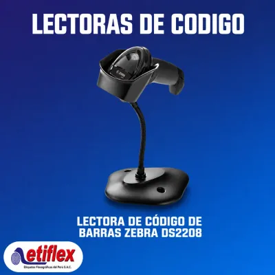 Lectora de código de barras Zebra DS2208