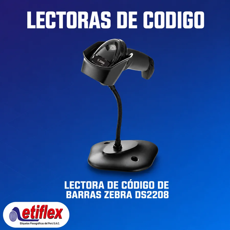 Lectora de código de barras Zebra DS2208