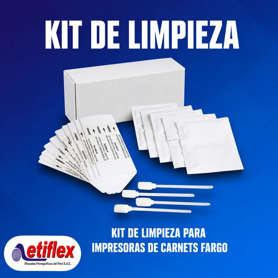 Kit De Limpieza Para Impresoras De Carnets Fargo HDP5000