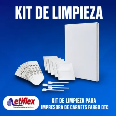 KIT DE LIMPIEZA PARA IMPRESORA DE CARNETS FARGO DTC SERIES