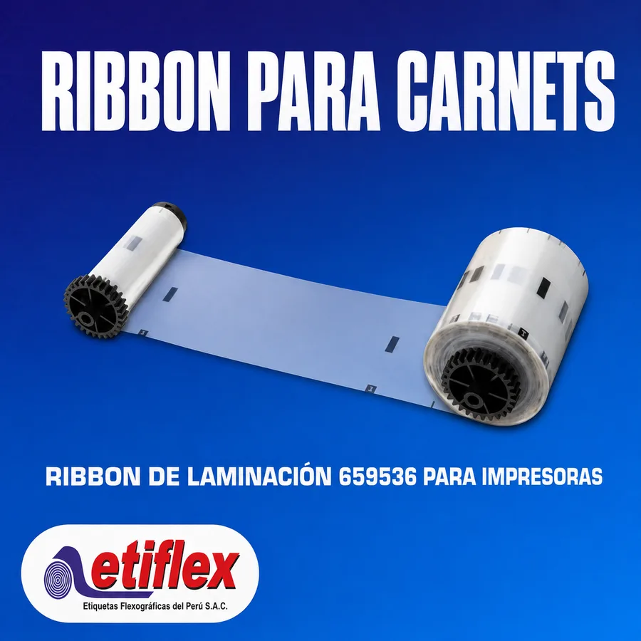 Ribbon de Laminación 659536 para Impresoras de Tarjetas IDP Smart - 250 impresiones